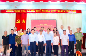 Xã Đồng Tâm tổ chức gặp mặt Đảng viên từ 30 đến 65 tuổi Đảng...