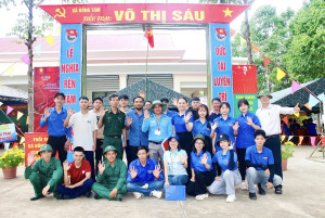 Sôi nổi các hoạt động tại hội trại tòng quân xã Đồng Tâm năm...