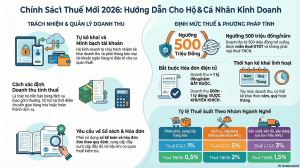 Chính sách thuế đối với hộ kinh doanh, cá nhân kinh doanh
