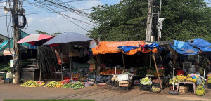 Công an xã Đồng Tâm tăng cường tuần tra, xử lý vi phạm lấn chiếm lòng, lề đường