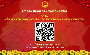 Dự thảo Đề án sắp xếp, sáp nhập, đổi tên các ấp và bản đồ địa giới các ấp sau sắp xếp, sáp nhập