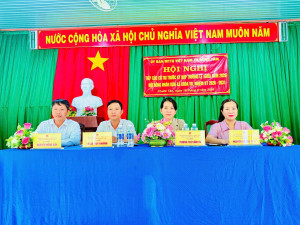 HĐND xã Đồng Tâm tổ chức Hội nghị tiếp xúc cử tri trước kỳ họp thường lệ giữa năm 2206