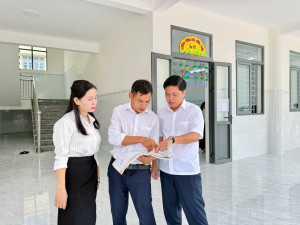 Đồng Tâm rà soát các điều kiện chuẩn bị năm học mới