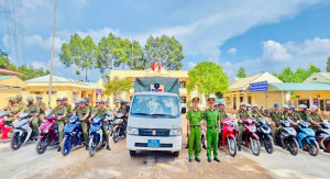 Xã Đồng Tâm triển khai cao điểm tấn công, trấn áp tội phạm, bảo đảm an ninh trật tự