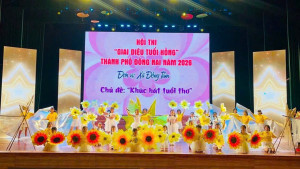 Tuổi hồng Đồng Tâm tự tin tỏa sáng trên sân khấu Thành phố