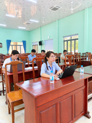 UBND xã Đồng Tâm tham gia Lớp tập huấn lĩnh vực văn hóa, gia...