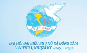 Đại hội Đại biểu phụ nữ xã Đồng Tâm lần thứ I, nhiệm kỳ 2025-2030
