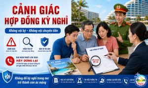 Cảnh giác với thủ đoạn lợi dụng “hợp đồng kỳ nghỉ” để lừa đảo, chiếm đoạt tài sản