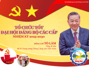 HƯỚNG TỚI ĐẠI HỘI ĐẠI BIỂU ĐẢNG BỘ  PHƯỜNG ĐỒNG XOÀI LẦN THỨ I, NHIỆM KỲ 2025-2030 VÀ ĐẠI HỘI ĐẢNG CÁC CẤP NHIỆM KỲ 2025-2030