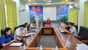 UBND phường Đồng Xoài triển khai công tác thành lập Ban Biên tập trang thông tin điện tử và fanpage phường