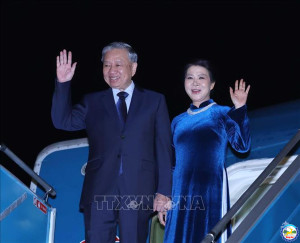 TỔNG BÍ THƯ TÔ LÂM VÀ PHU NHÂN LÊN ĐƯỜNG THĂM CHÍNH THỨC LIÊN HIỆP VƯƠNG QUỐC ANH VÀ BẮC IRELAND