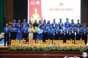 ĐẠI HỘI ĐẠI BIỂU ĐOÀN TNCS HỒ CHÍ MINH PHƯỜNG ĐỒNG XOÀI THÀNH CÔNG TỐT ĐẸP