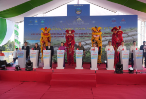 Khởi công 282 căn nhà ở xã hội tại Khu dân cư liền kề KCN Đồng Xoài I chào mừng Đại hội XIV của Đảng