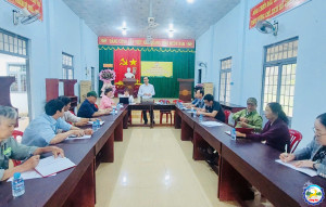 UBMTTQVN PHƯỜNG ĐỒNG XOÀI TĂNG CƯỜNG KIỂM TRA, GIÁM SÁT CÁC KHOẢN VẬN ĐỘNG KHU PHỐ NĂM 2025