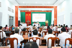 HỘI ĐỒNG NHÂN DÂN PHƯỜNG ĐỒNG XOÀI KHÓA I TỔ CHỨC KỲ HỌP THỨ 5 (CHUYÊN ĐỀ) BẦU CÁC CHỨC VỤ LÃNH ĐẠO HĐND-UBND PHƯỜNG.