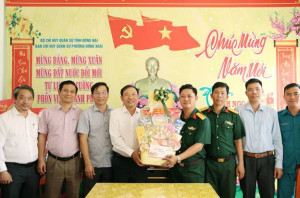 THƯỜNG TRỰC ĐẢNG ỦY PHƯỜNG ĐỒNG XOÀI THĂM, CHÚC TẾT CÁC ĐƠN VỊ NHÂN DỊP XUÂN BÍNH NGỌ 2026