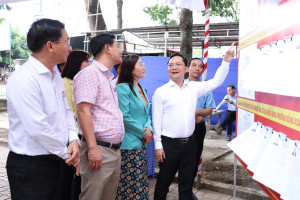 ĐOÀN LÃNH ĐẠO TỈNH ĐỒNG NAI KIỂM TRA CÔNG TÁC BẦU CỬ ĐẠI BIỂU QUỐC HỘI KHÓA XVI VÀ ĐẠI BIỂU HĐND CÁC CẤP NHIỆM KỲ 2026 - 2031 TẠI PHƯỜNG ĐỒNG XOÀI