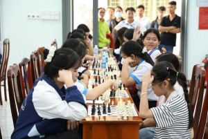 PHƯỜNG ĐỒNG XOÀI TỔ CHỨC GIẢI CỜ VUA, CỜ TƯỚNG CÁC MÔN THI ĐẤU TRƯỚC ĐẠI HỘI THỂ DỤC THỂ THAO LẦN THỨ I NĂM 2026