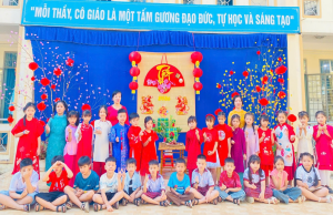 Trường tiểu học Tân Thành tổ chức ngày hội “Vui xuân” gắn giáo dục truyền thống và an sinh học đường