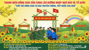 HỘI TRẠI TÒNG QUÂN PHƯỜNG ĐỒNG XOÀI NĂM 2026