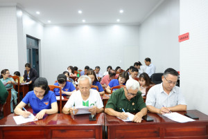 PHƯỜNG ĐỒNG XOÀI TỔ CHỨC HỘI NGHỊ KHẢO SÁT DƯ LUẬN XÃ HỘI THEO KẾ HOẠCH CỦA BAN TUYÊN GIÁO VÀ DÂN VẬN TỈNH ỦY