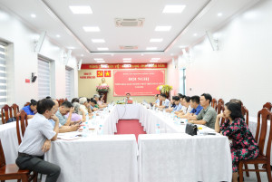 ĐẢNG ỦY PHƯỜNG ĐỒNG XOÀI TỔ CHỨC HỘI NGHỊ GIAO BAN CÔNG TÁC...