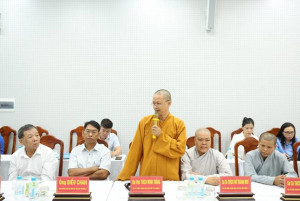 PHƯỜNG ĐỒNG XOÀI HỌP MẶT CHỨC SẮC, CHỨC VIỆC TIÊU BIỂU CÁC TÔN GIÁO; GIÀ LÀNG, NGƯỜI CÓ UY TÍN TRONG ĐỒNG BÀO DÂN TỘC THIỂU SỐ