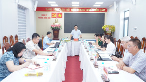 ĐẢNG ỦY PHƯỜNG ĐỒNG XOÀI HỌP TỔ CÔNG TÁC 07