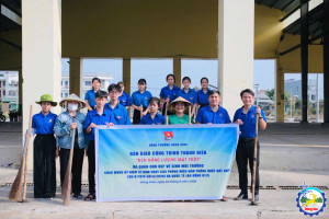 BÀN GIAO CÔNG TRÌNH THANH NIÊN, THANH NIÊN ĐỒNG XOÀI RA...