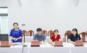 Ban Tuyên giáo và Dân vận Thành ủy khảo sát công tác tuyên giáo, dân vận tại phường Đồng Xoài