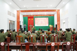 Phường Đồng Xoài tổ chức Hội thi lực lượng tham gia bảo vệ ANTT ở cơ sở giỏi năm 2026