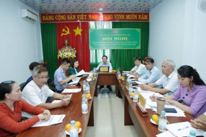 Hội Nông dân thành phố Đồng Nai kiểm tra hoạt động ủy thác cho vay tại phường Đồng Xoài