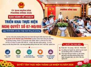 Đồng Xoài quyết liệt đưa Nghị quyết vào cuộc sông - tạo đà bứt phá năm 2026