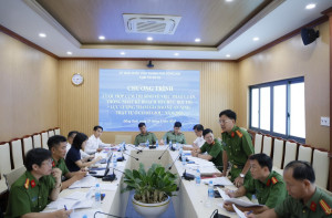 Cụm thi đua số 3 họp thống nhất kế hoạch tổ chức Hội thi “Lực lượng tham gia bảo vệ an ninh, trật tự ở cơ sở giỏi” năm 2026