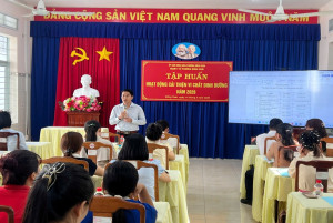 Đồng Xoài: Tập huấn nâng cao năng lực triển khai  chiến dịch cho trẻ uống Vitamin A năm 2026