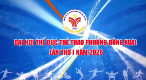 Chào mừng Đại hội Thể dục thể thao phường Đồng Xoài lần thứ I năm 2026