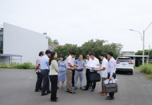 Thường trực Đảng ủy phường Đồng Xoài kiểm tra thực địa các dự án trọng điểm trên địa bàn