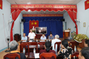 Phường Đồng Xoài: Công bố thông tin Dự án xây dựng đường Hải Thượng Lãn Ông, lắng nghe ý kiến Nhân dân trước khi thu hồi đất