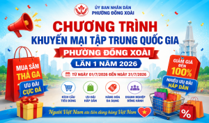 Phường Đồng Xoài hưởng ứng Chương trình khuyến mại tập trung  Quốc gia năm 2026