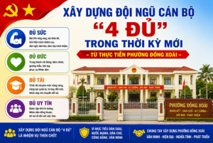 Xây dựng đội ngũ cán bộ “4 đủ” trong thời kỳ mới - Từ thực tiễn phường Đồng Xoài