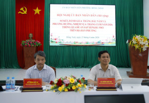 UBND phường Đồng Xoài tổ chức hội nghị UBND phường (mở rộng) sơ kết công tác 6 tháng đầu năm 2026