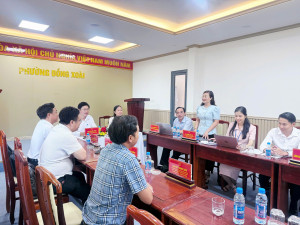 Ban Văn hóa – Xã hội HĐND phường Đồng Xoài tổ chức giám sát về thực hiện Nghị quyết 57- NQ/TW ngày 22/12/2024 của Bộ Chính trị về đột phá phát triển khoa học, công nghệ, đổi mới sáng tạo và chuyển đổi số quốc gia.