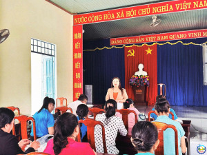 Hội LHPN phường Đồng Xoài: Kịp thời hướng dẫn, ổn định tổ chức các chi hội phụ nữ sau sáp nhập