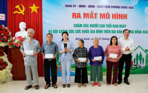 Đồng Xoài ra mắt mô hình “Chăm sóc người cao tuổi ban ngày” và “Đội chăm sóc sức khỏe gia đình”