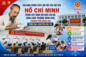 Vận dụng phong cách làm việc của Chủ tịch Hồ Chí Minh trong xây dựng đội ngũ cán bộ, công chức phường Đồng Xoài trong thời đại chuyển đổi số