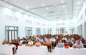 Phường Đồng Xoài xét duyệt tiêu chuẩn tuyển chọn, gọi công dân nhập ngũ năm 2027