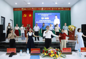 Phường Đồng Xoài tổ chức tập huấn kỹ năng dẫn chương trình...