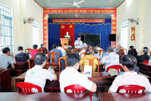 Đồng Xoài tập huấn kỹ thuật chăn nuôi heo an toàn sinh học, chủ động phòng ngừa dịch bệnh