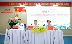 Đồng Xoài: Tập trung thực hiện thắng lợi nhiệm vụ 3 tháng cuối năm 2026