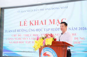 Phường Đồng Xoài: Lan tỏa tinh thần học tập suốt đời, làm chủ công nghệ số và trí tuệ nhân tạo